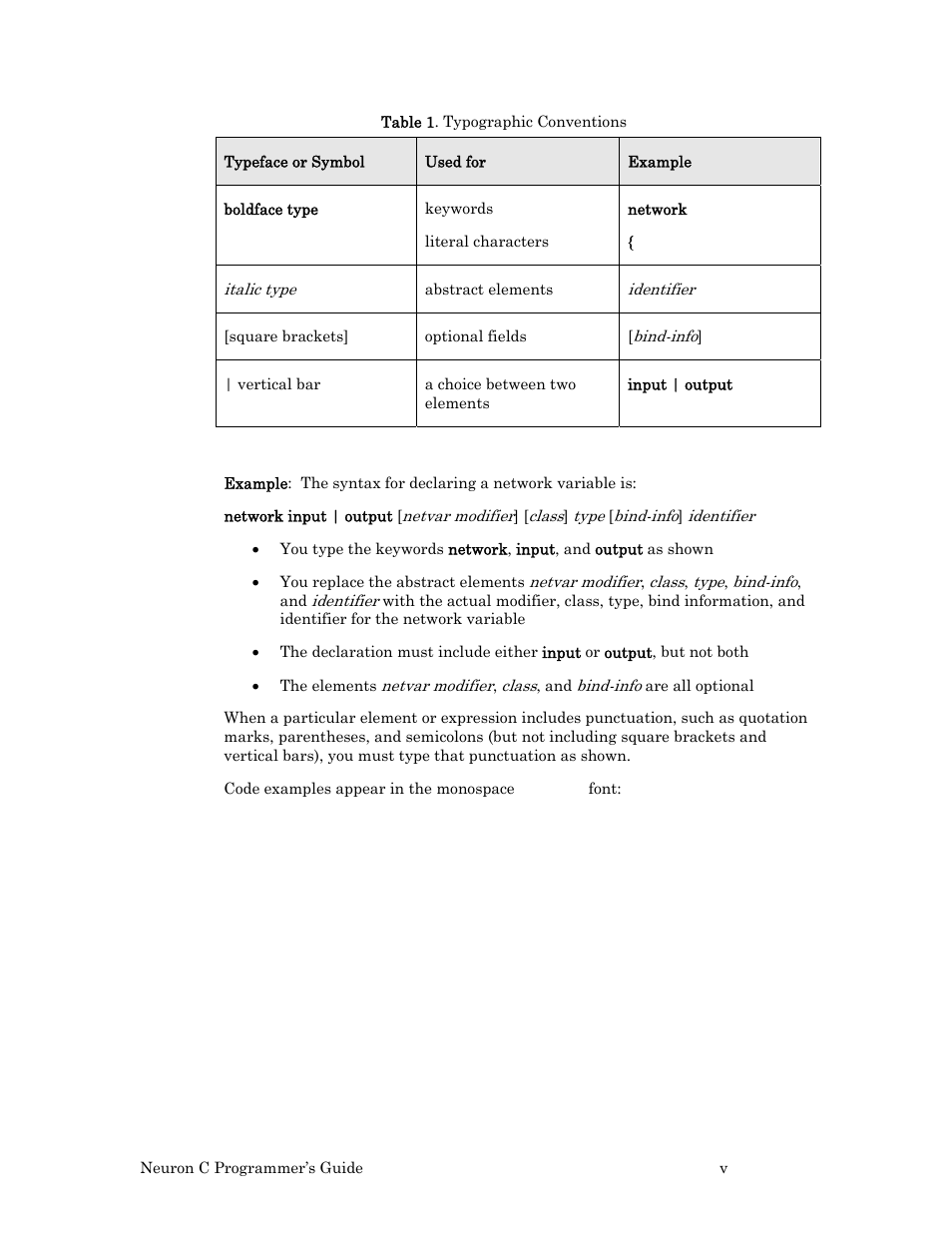 Echelon Neuron C User Manual | Page 5 / 268