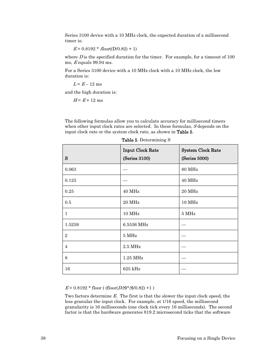 With other clock speeds | Echelon Neuron C User Manual | Page 50 / 268