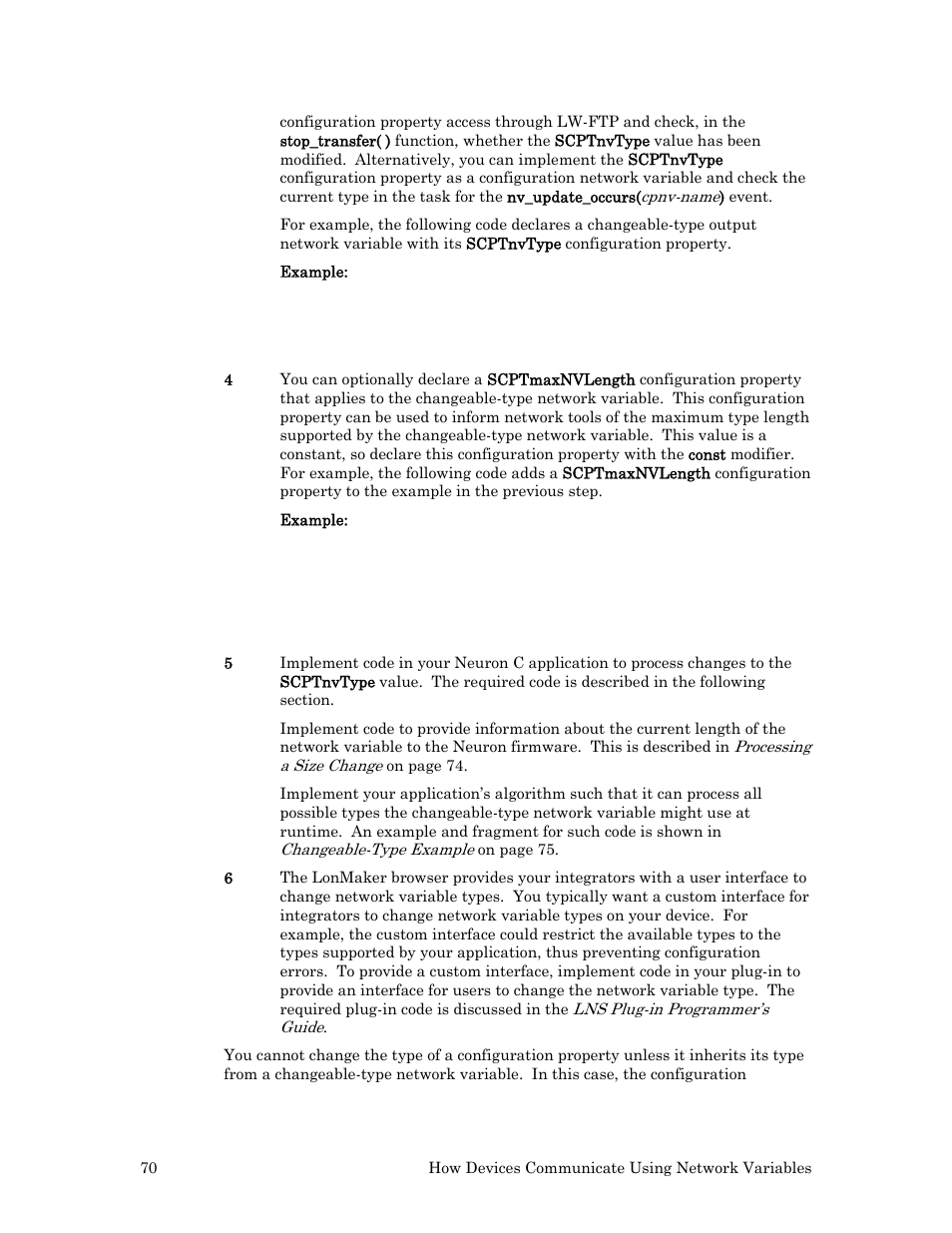 Echelon Neuron C User Manual | Page 82 / 268