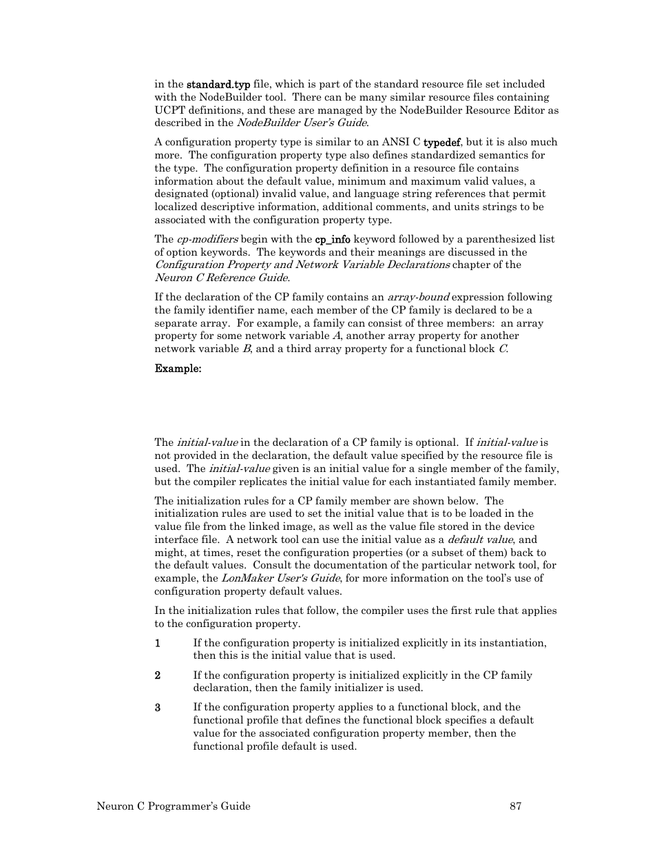 Echelon Neuron C User Manual | Page 99 / 268