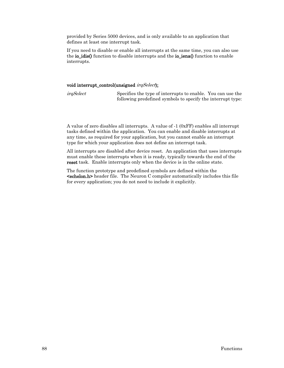 Syntax, Example | Echelon Neuron C User Manual | Page 108 / 267