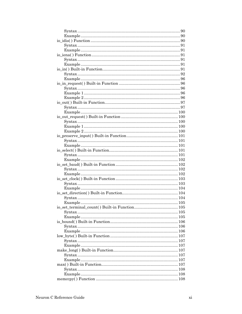 Echelon Neuron C User Manual | Page 11 / 267