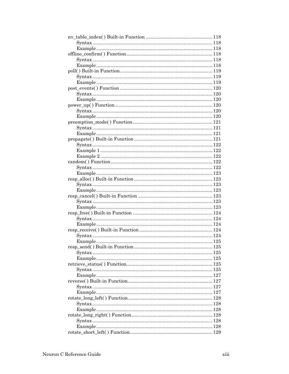 Echelon Neuron C User Manual | Page 13 / 267