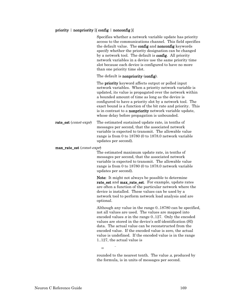 Echelon Neuron C User Manual | Page 189 / 267