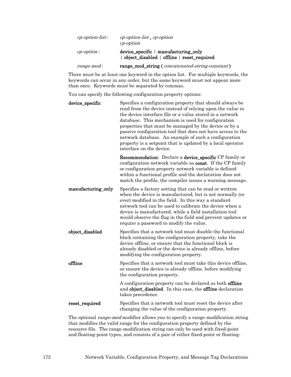 Echelon Neuron C User Manual | Page 192 / 267