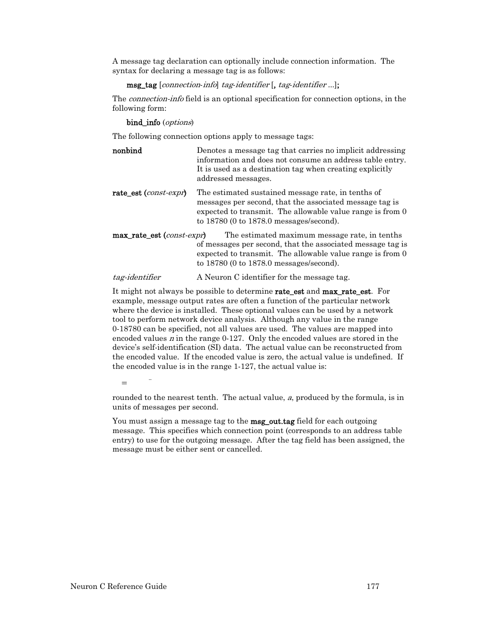 Echelon Neuron C User Manual | Page 197 / 267