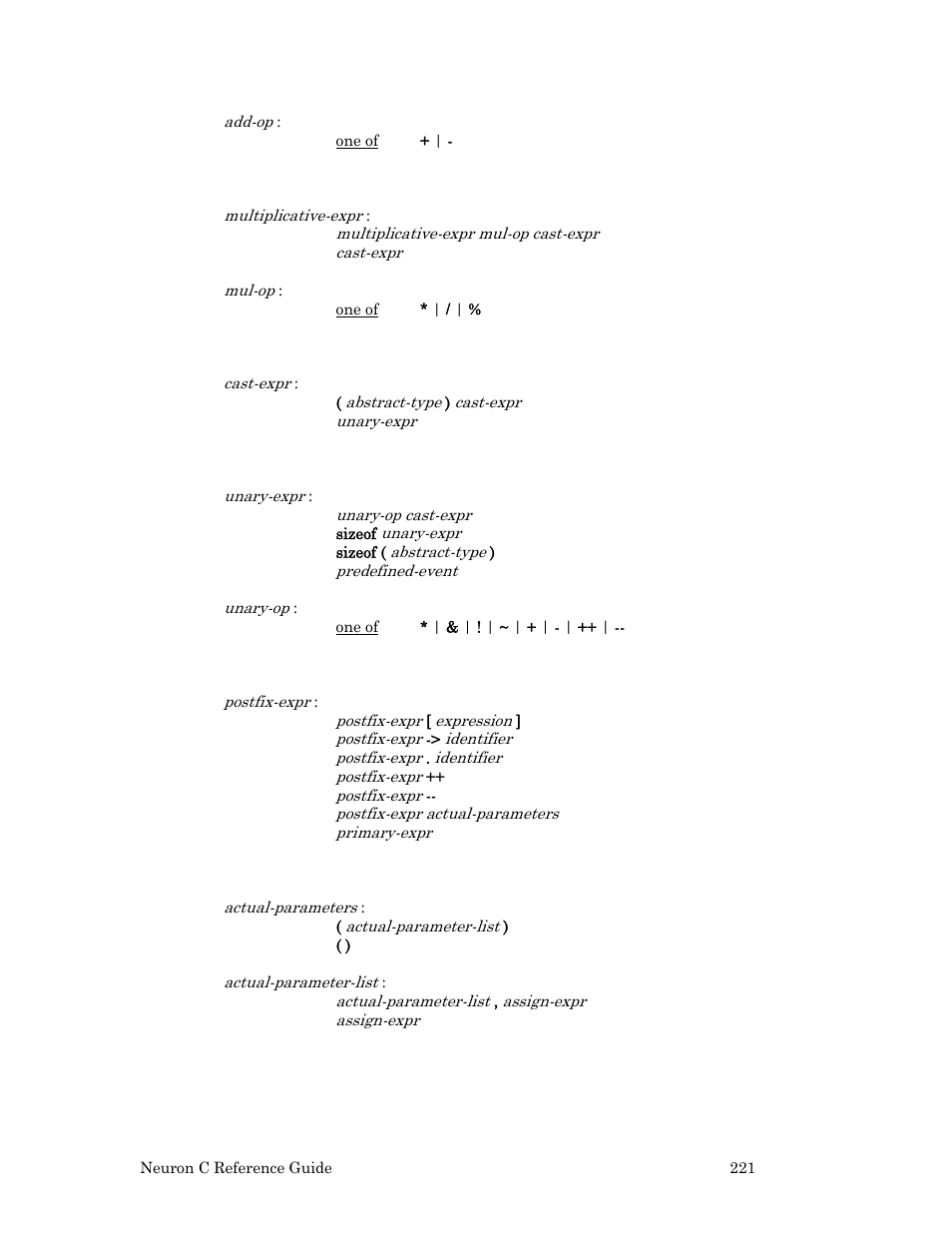 Echelon Neuron C User Manual | Page 241 / 267