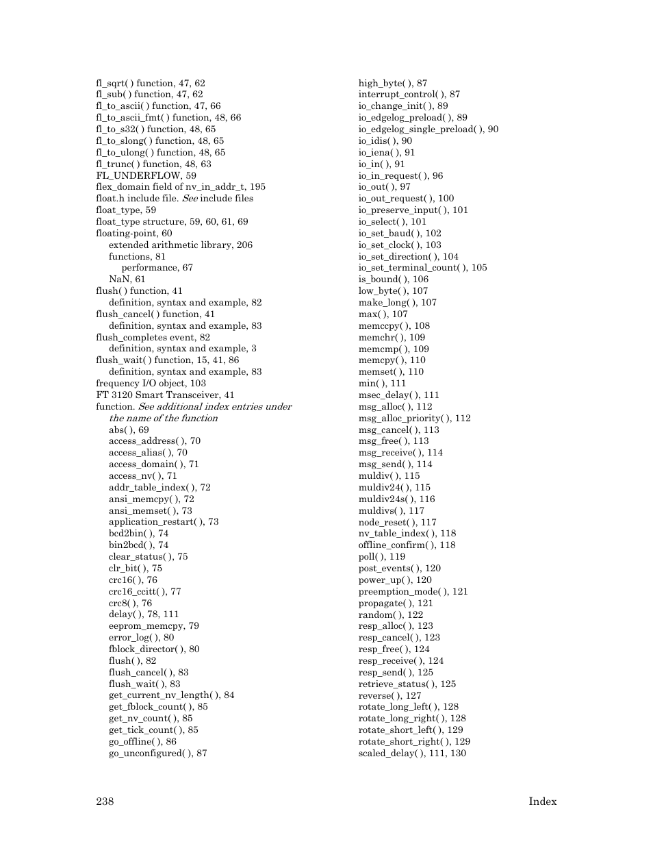 Echelon Neuron C User Manual | Page 258 / 267