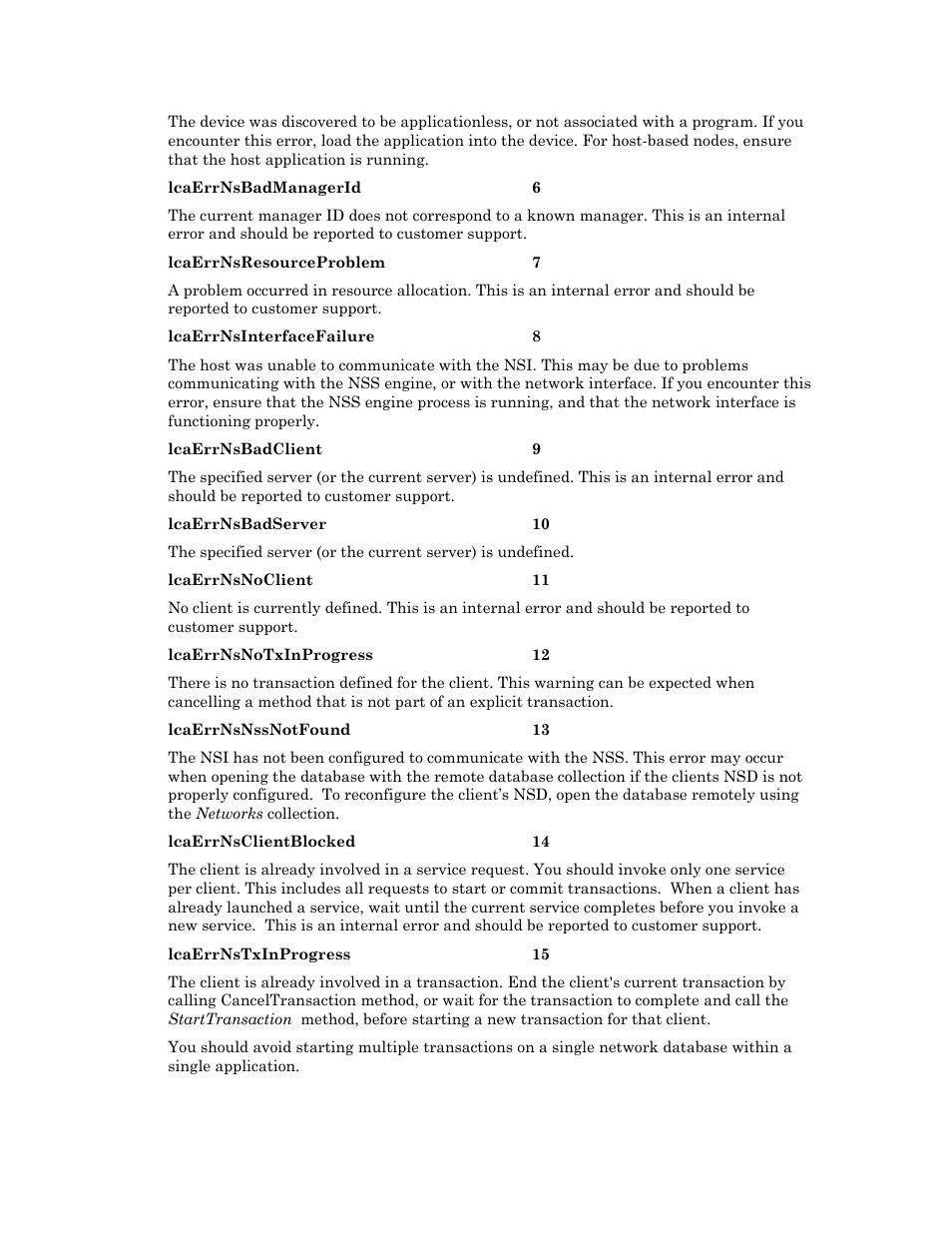 Echelon OpenLNS User Manual | Page 1010 / 1081