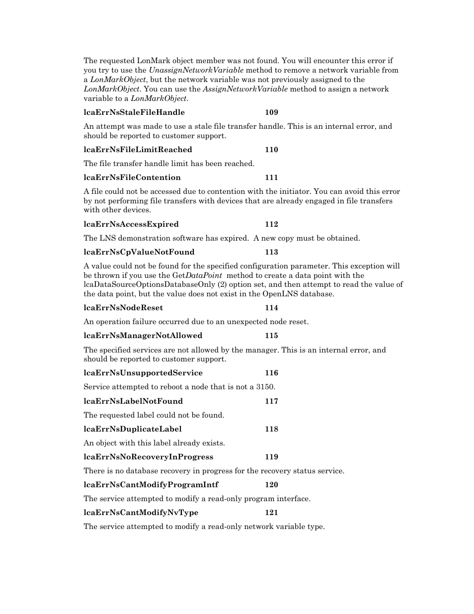 Echelon OpenLNS User Manual | Page 1018 / 1081