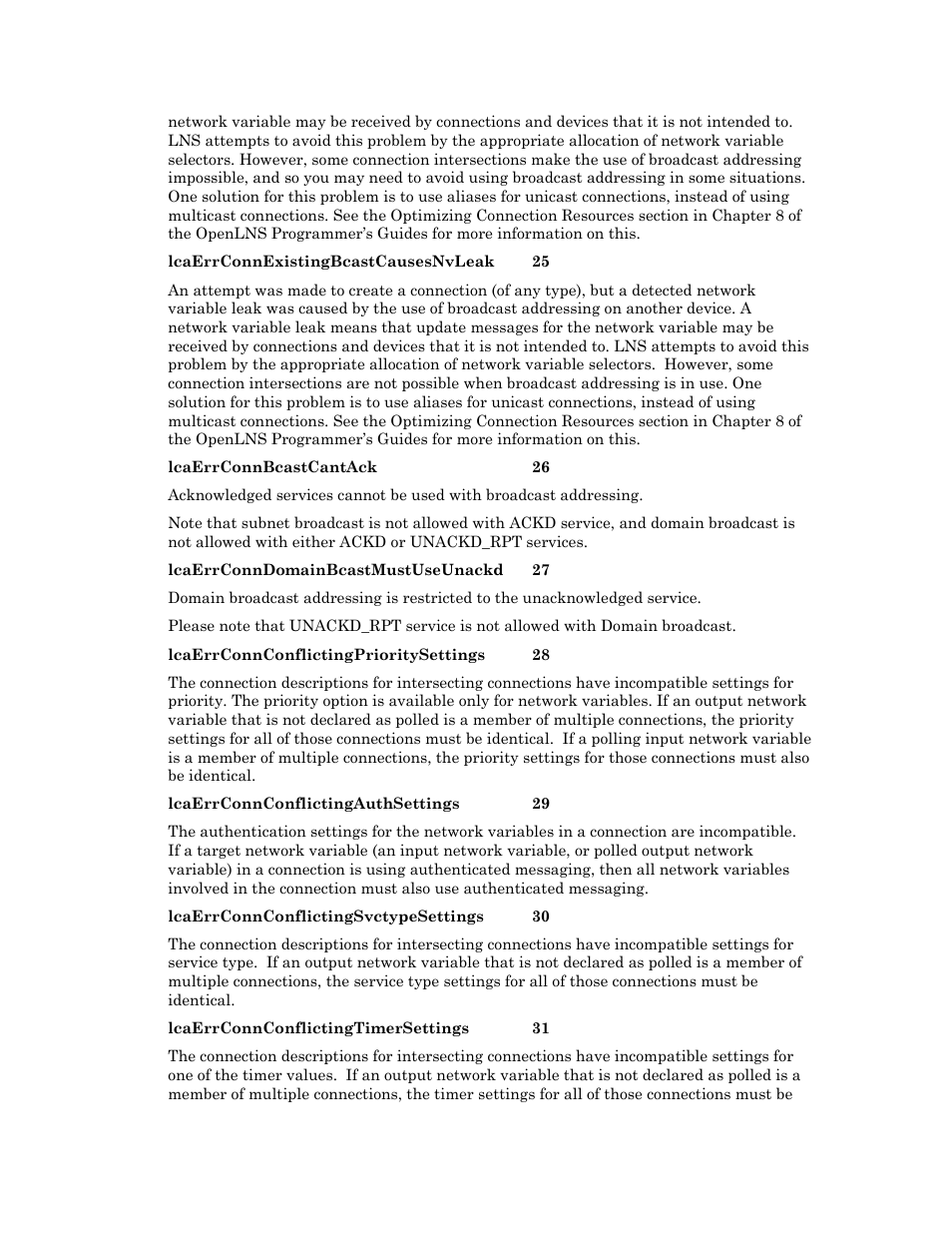 Echelon OpenLNS User Manual | Page 1037 / 1081