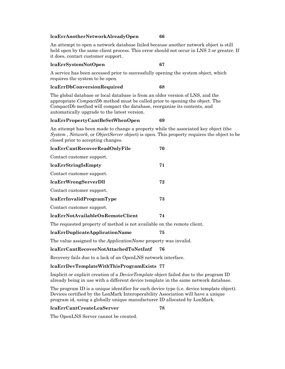 Echelon OpenLNS User Manual | Page 1044 / 1081