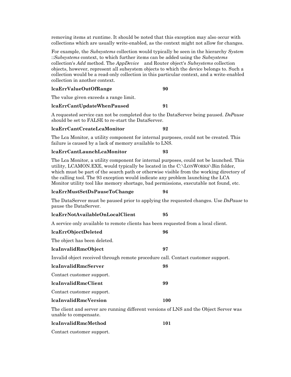 Echelon OpenLNS User Manual | Page 1046 / 1081