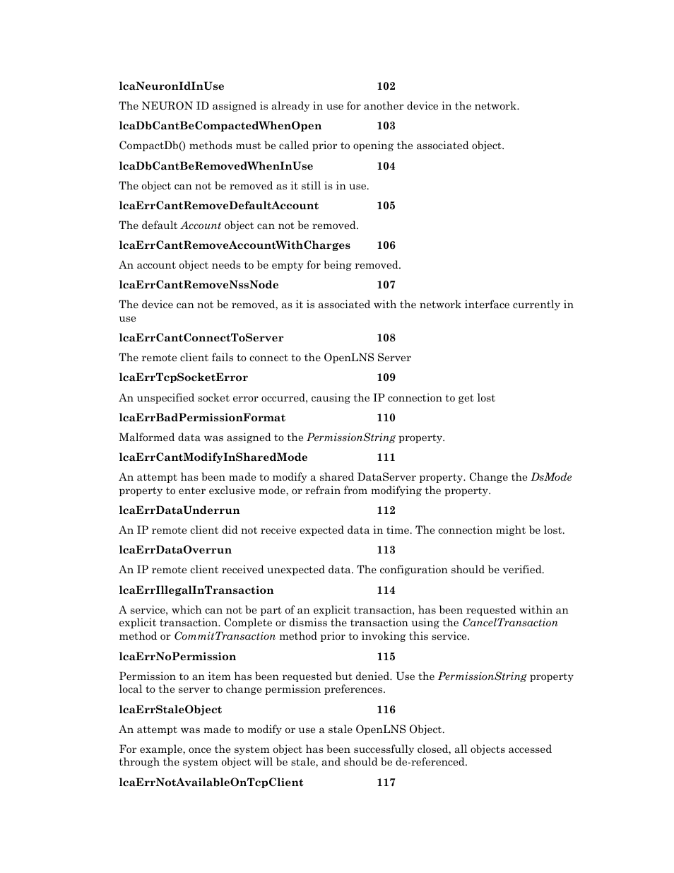 Echelon OpenLNS User Manual | Page 1047 / 1081