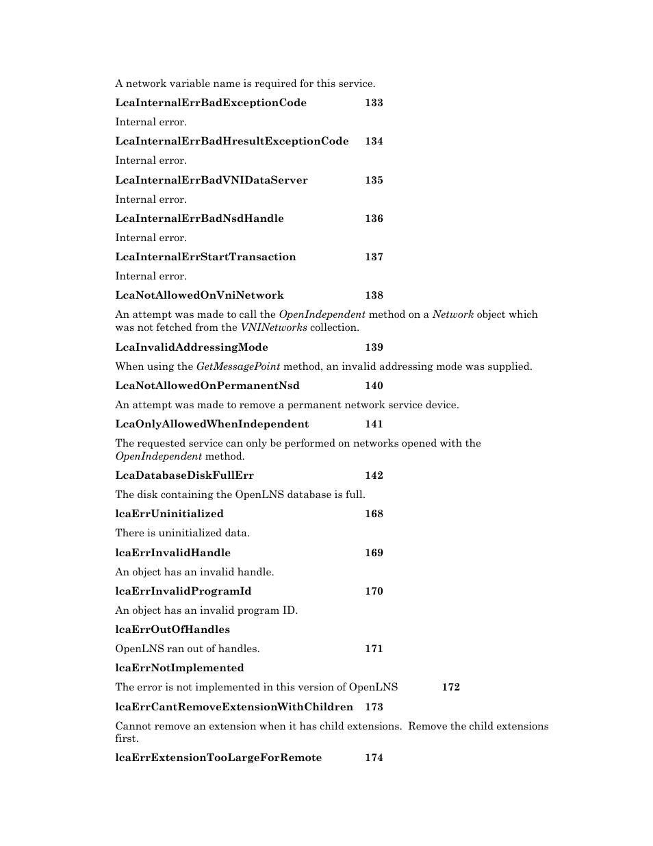 Echelon OpenLNS User Manual | Page 1049 / 1081