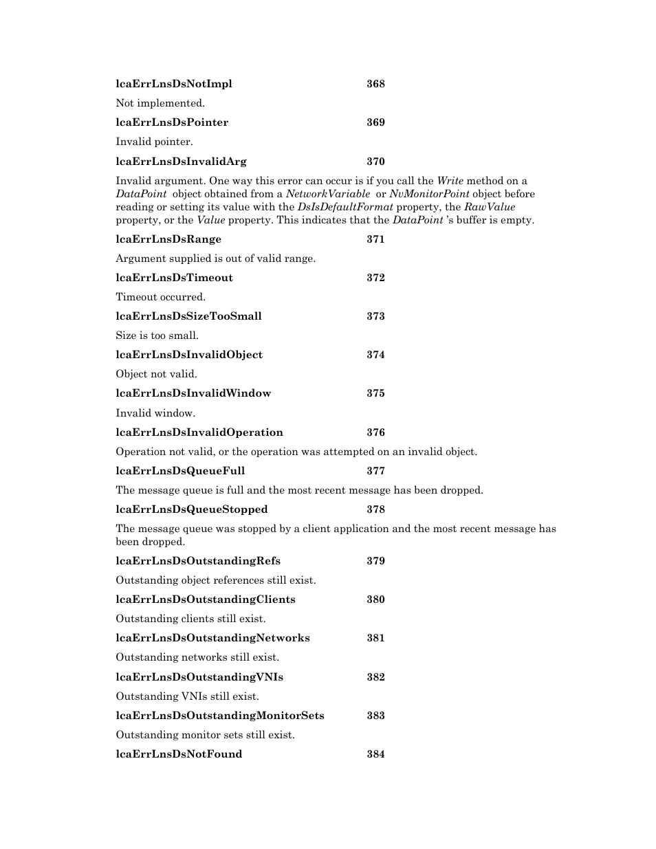 Echelon OpenLNS User Manual | Page 1055 / 1081