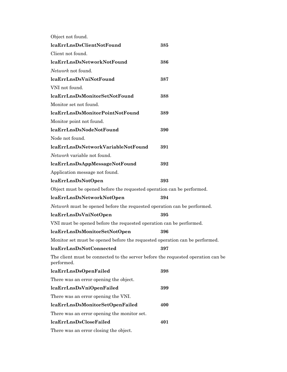 Echelon OpenLNS User Manual | Page 1056 / 1081