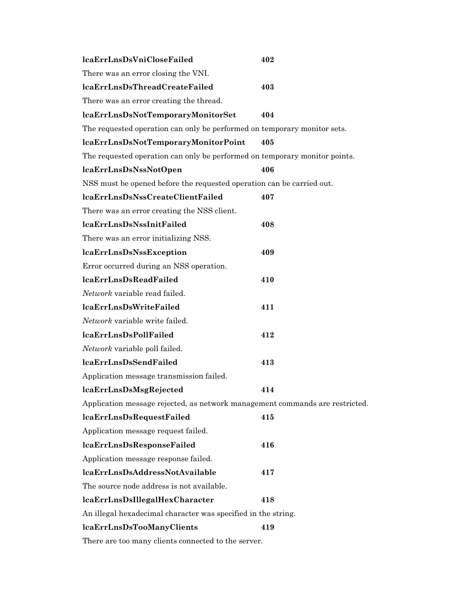 Echelon OpenLNS User Manual | Page 1057 / 1081