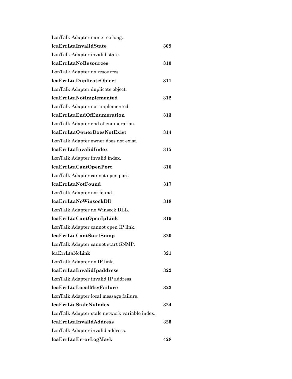 Echelon OpenLNS User Manual | Page 1064 / 1081