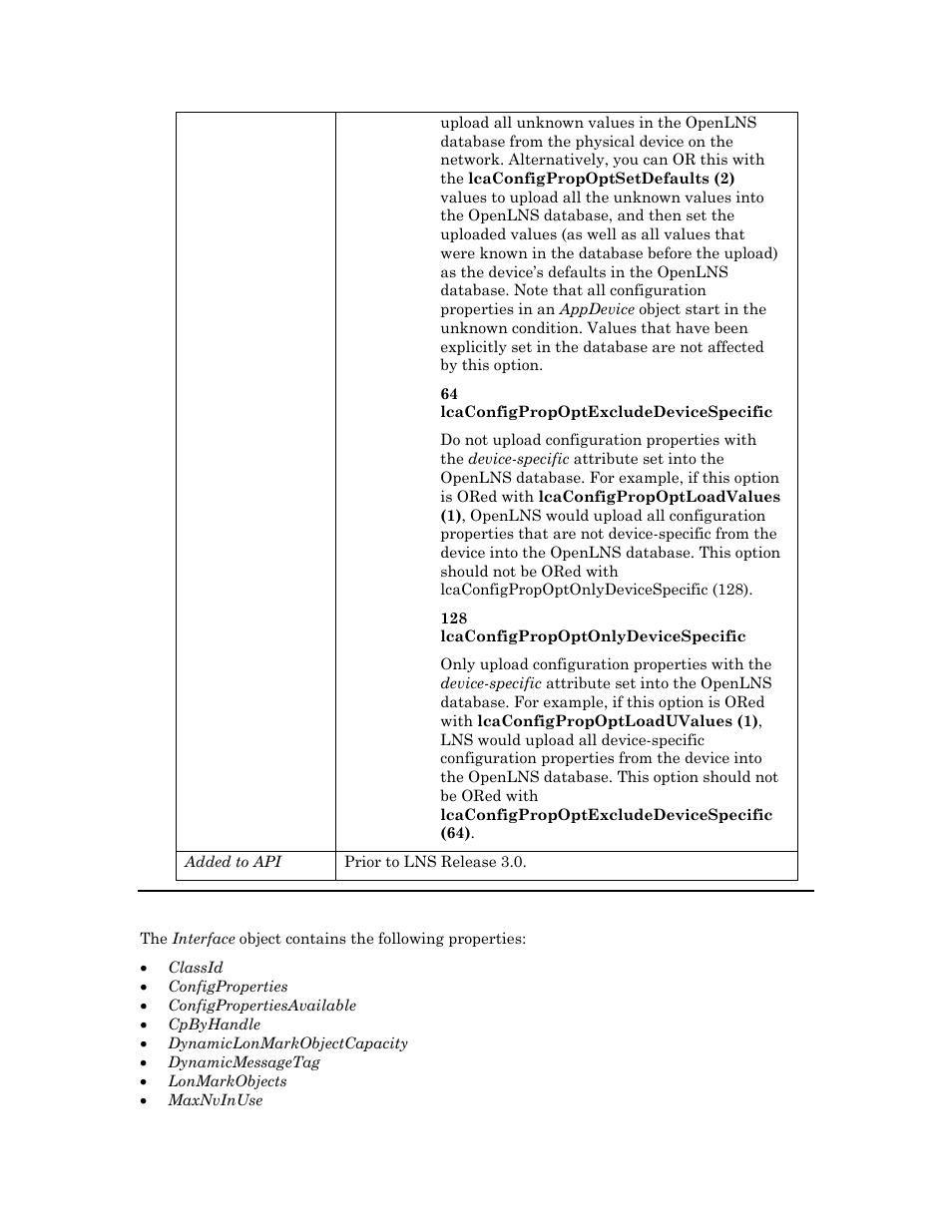 Properties | Echelon OpenLNS User Manual | Page 424 / 1081