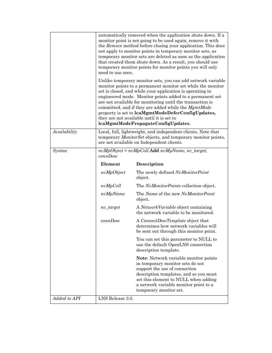 Echelon OpenLNS User Manual | Page 695 / 1081