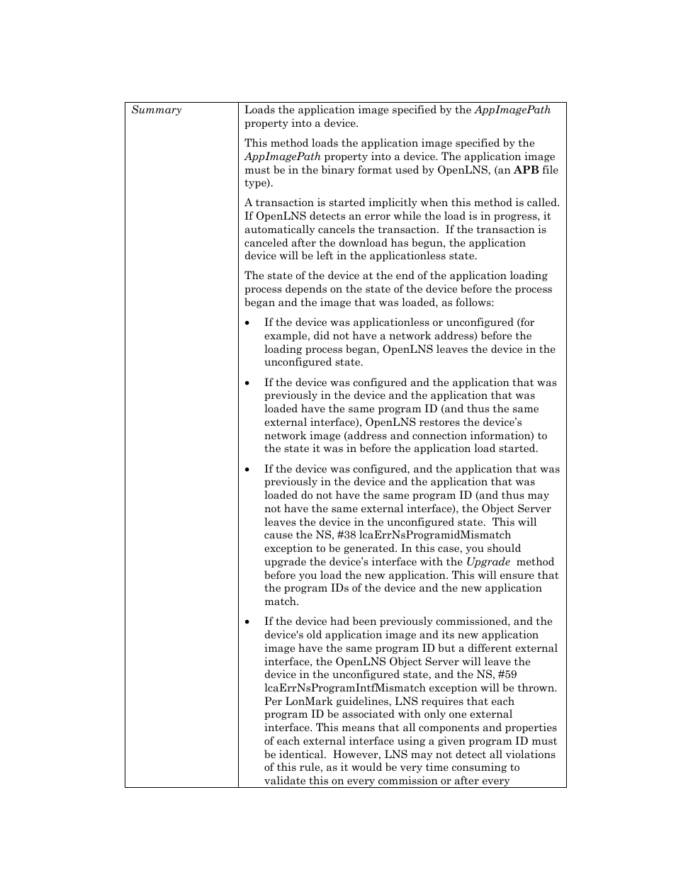 Load, Load o | Echelon OpenLNS User Manual | Page 77 / 1081