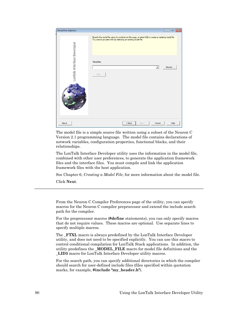Specifying neuron c compiler preferences | Echelon LonTal Stack User Manual | Page 102 / 247