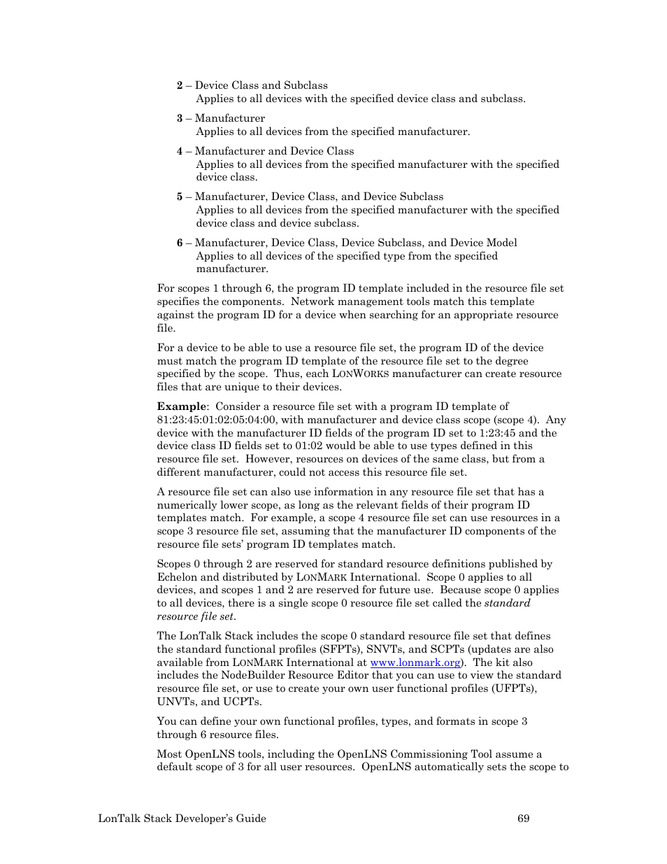 Echelon LonTal Stack User Manual | Page 81 / 247
