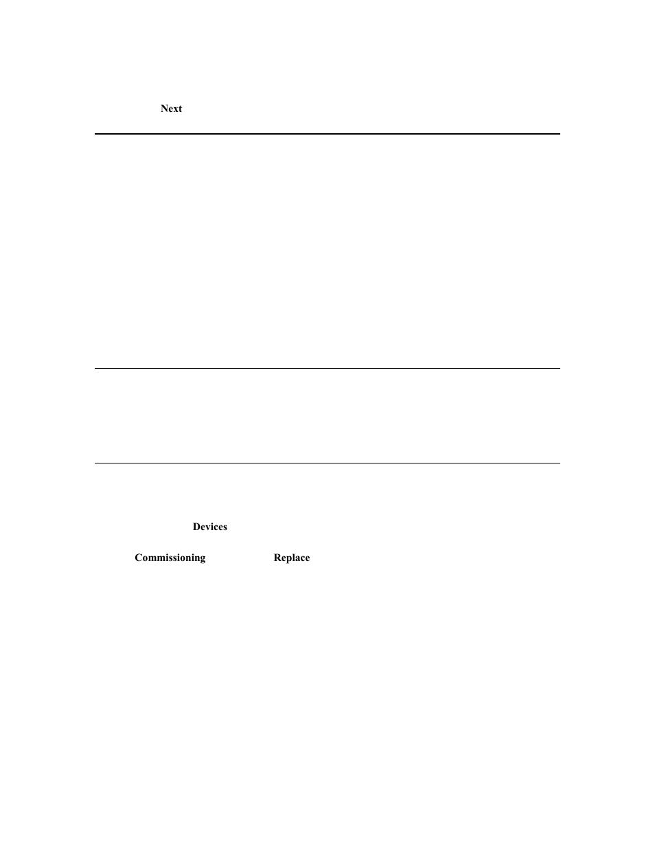 Replacing devices, Attaching a new device to the network, Replacing a device in the openlns ct network | Echelon OpenLNS Commissioning Tool User Manual | Page 218 / 393