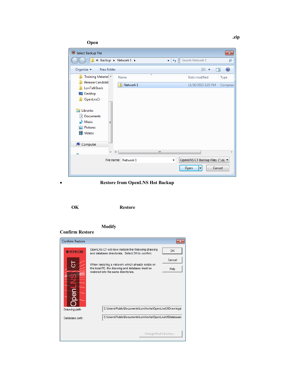 Echelon OpenLNS Commissioning Tool User Manual | Page 231 / 393