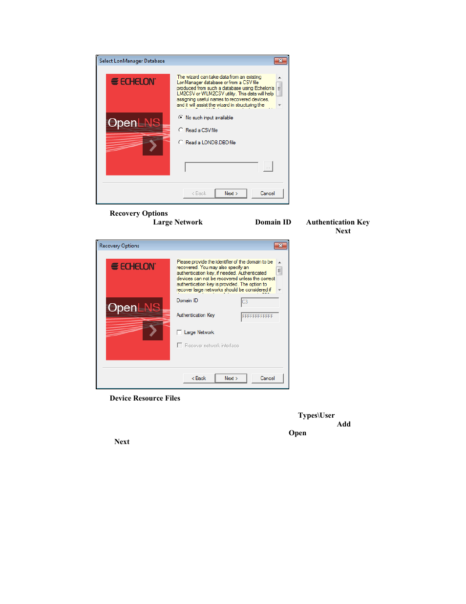 Echelon OpenLNS Commissioning Tool User Manual | Page 245 / 393
