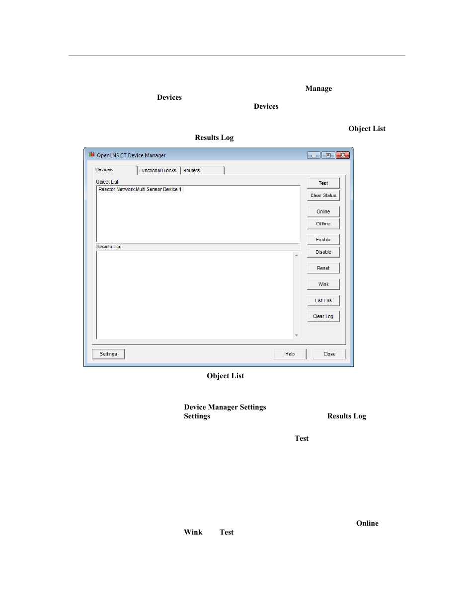 Managing devices | Echelon OpenLNS Commissioning Tool User Manual | Page 271 / 393