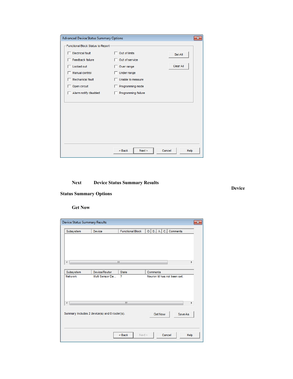 Echelon OpenLNS Commissioning Tool User Manual | Page 282 / 393