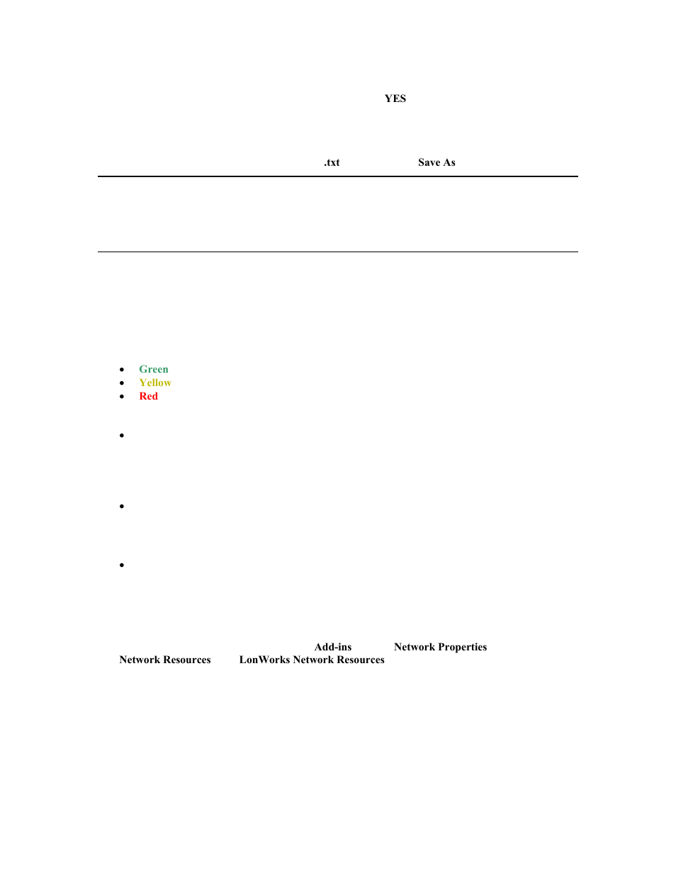 Using resource usage reports, Network resource report, Using resource usage r e ports | Echelon OpenLNS Commissioning Tool User Manual | Page 283 / 393