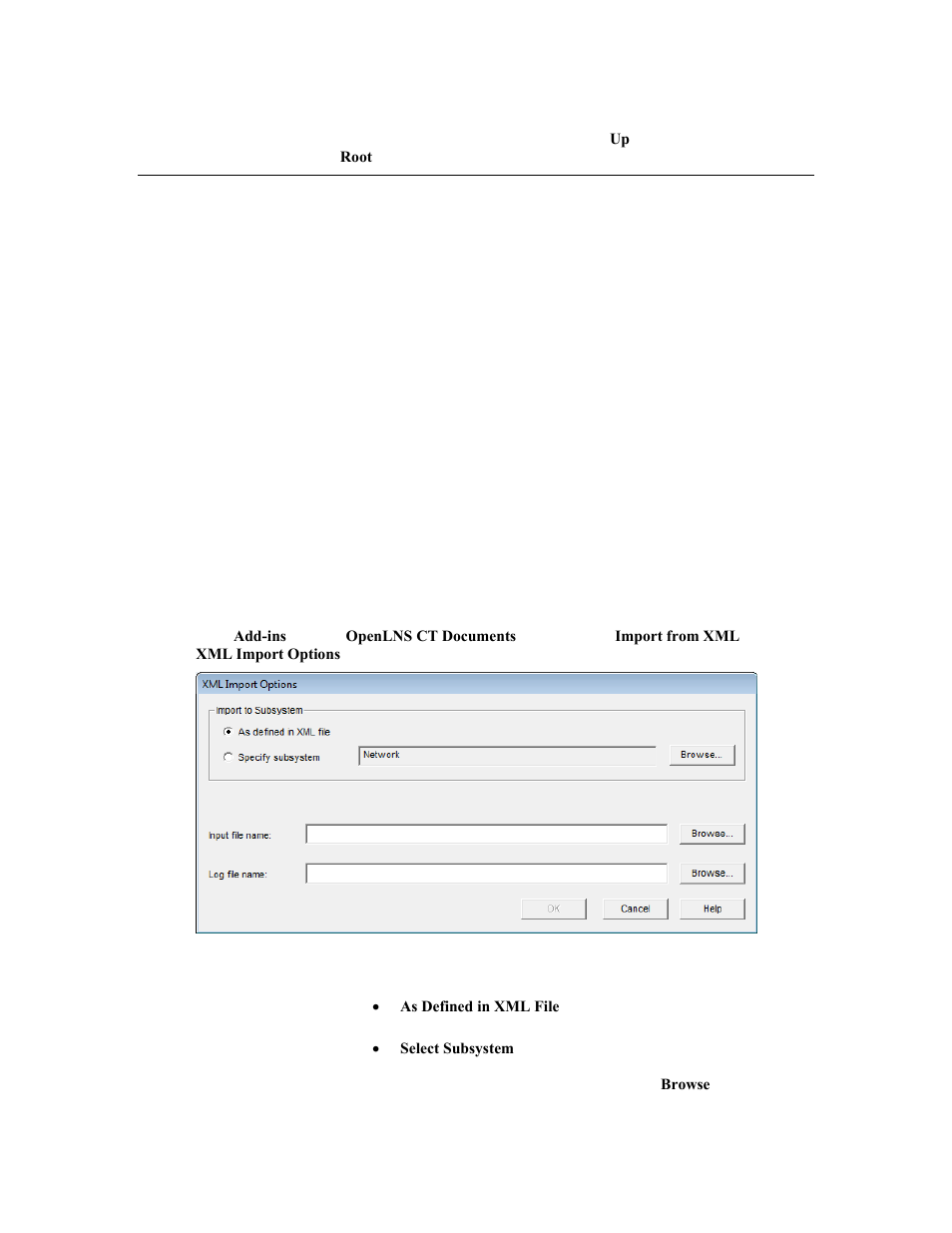 Importing a lonworks network xml file, Importing a l, Orks | Network xml file | Echelon OpenLNS Commissioning Tool User Manual | Page 293 / 393