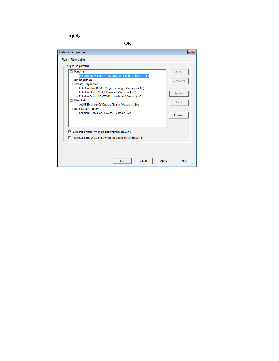 Echelon OpenLNS Commissioning Tool User Manual | Page 316 / 393