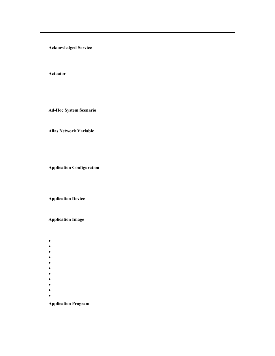 Glossary | Echelon OpenLNS Commissioning Tool User Manual | Page 364 / 393