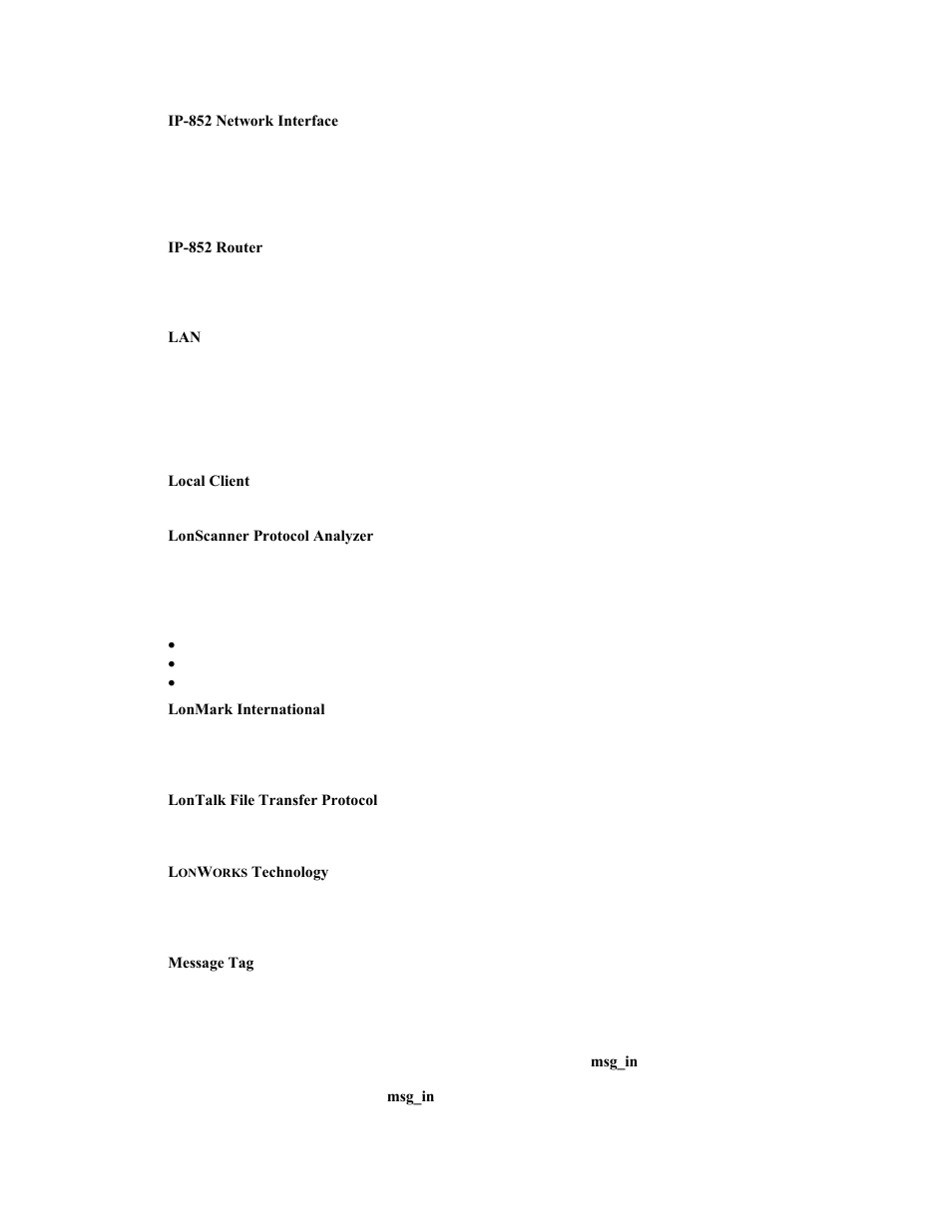 Echelon OpenLNS Commissioning Tool User Manual | Page 371 / 393