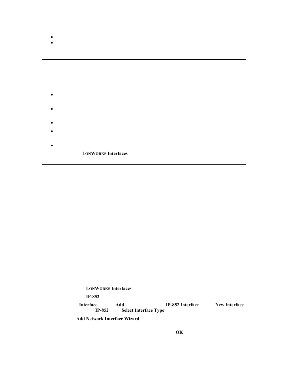 Setting up a network interface, Optimizing network interface performance, Using an ip 852 network interface | Using an ip-852 network interface | Echelon OpenLNS Commissioning Tool User Manual | Page 54 / 393
