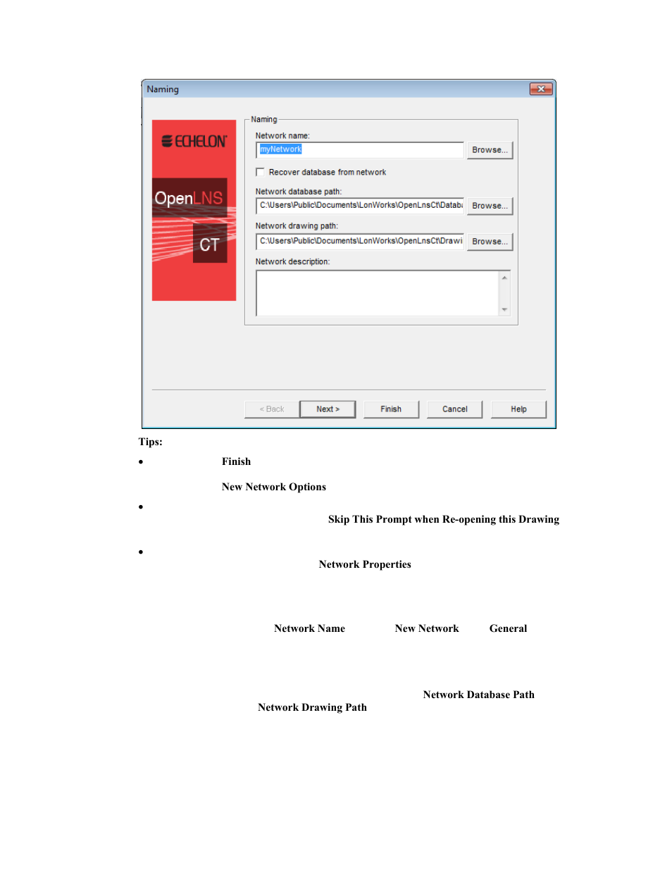 Echelon OpenLNS Commissioning Tool User Manual | Page 58 / 393