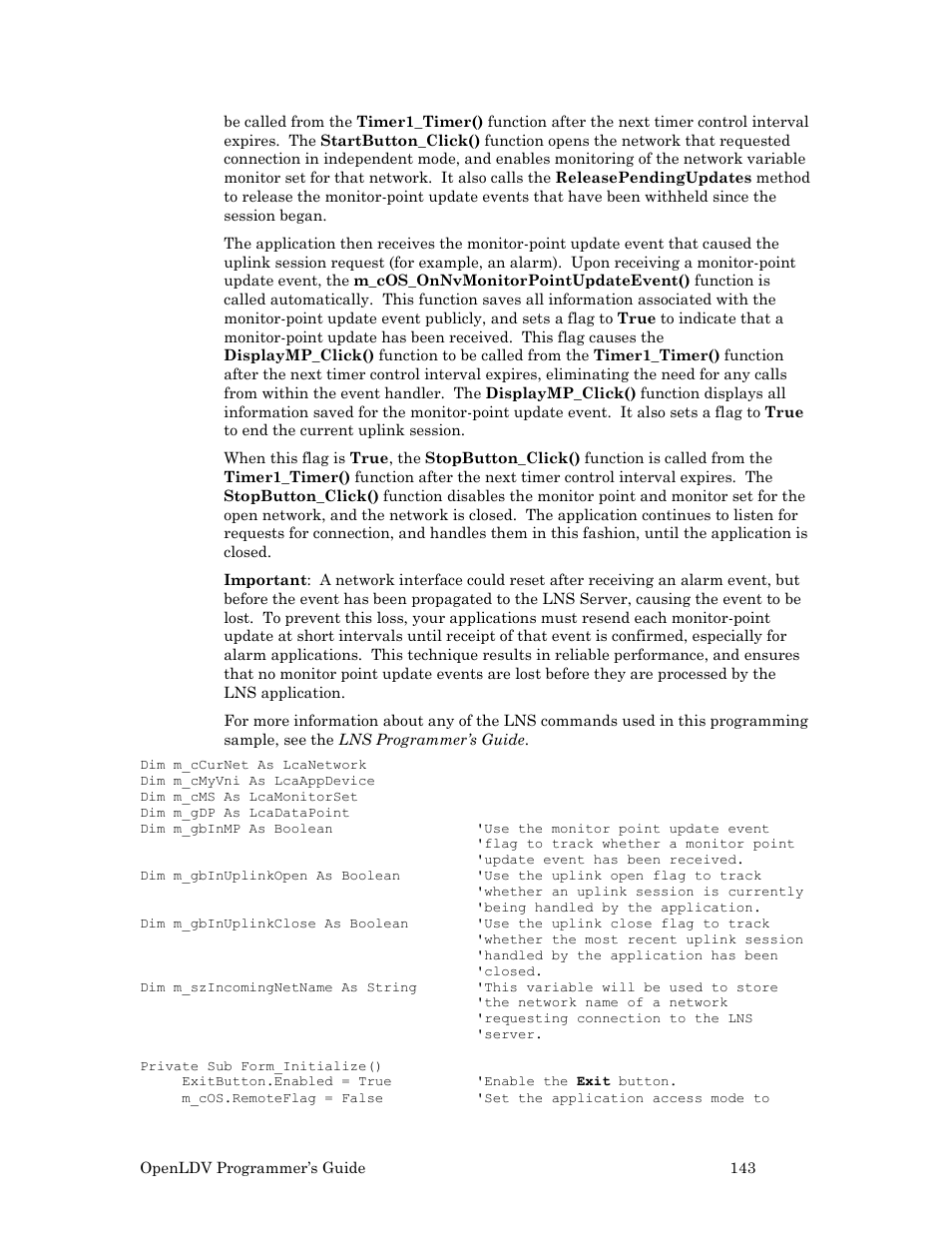 Echelon OpenLDV User Manual | Page 151 / 194