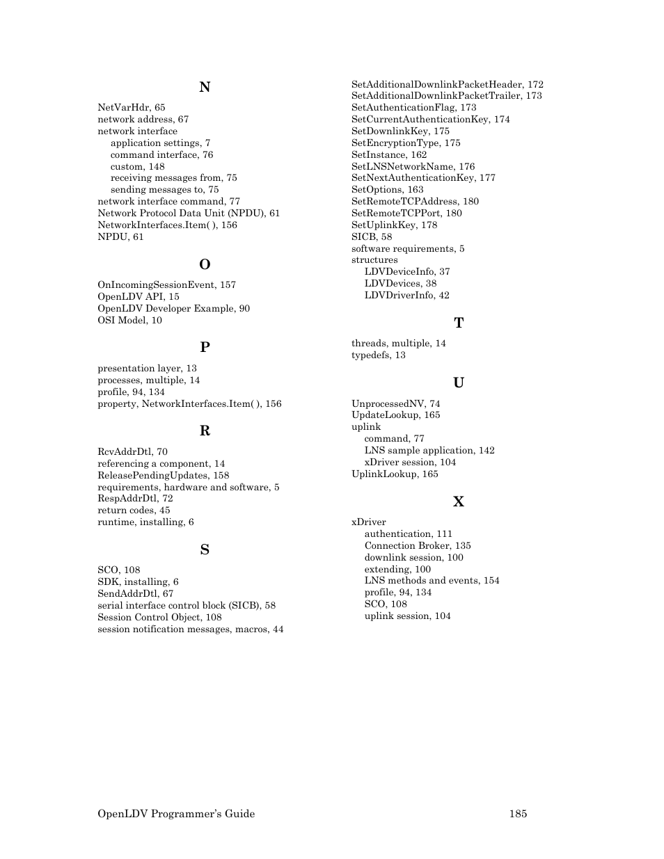 Echelon OpenLDV User Manual | Page 193 / 194