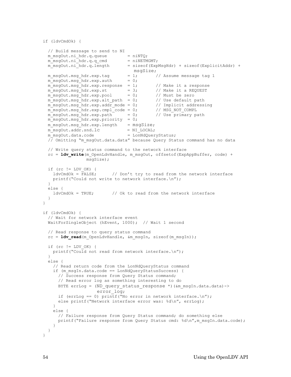 Echelon OpenLDV User Manual | Page 62 / 194