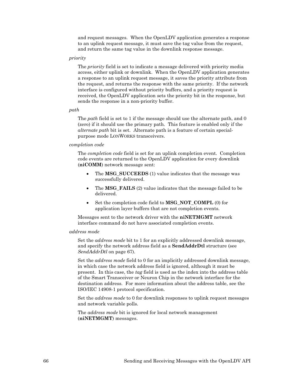 Echelon OpenLDV User Manual | Page 74 / 194