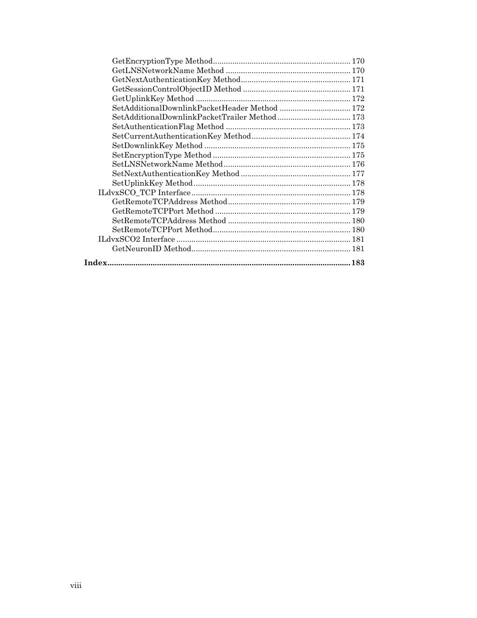 Echelon OpenLDV User Manual | Page 8 / 194