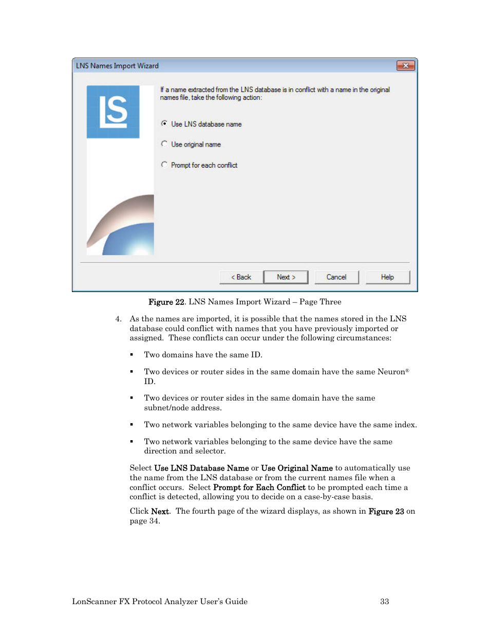 Echelon LonScanner FX Protocol Analyzer User Manual | Page 39 / 75