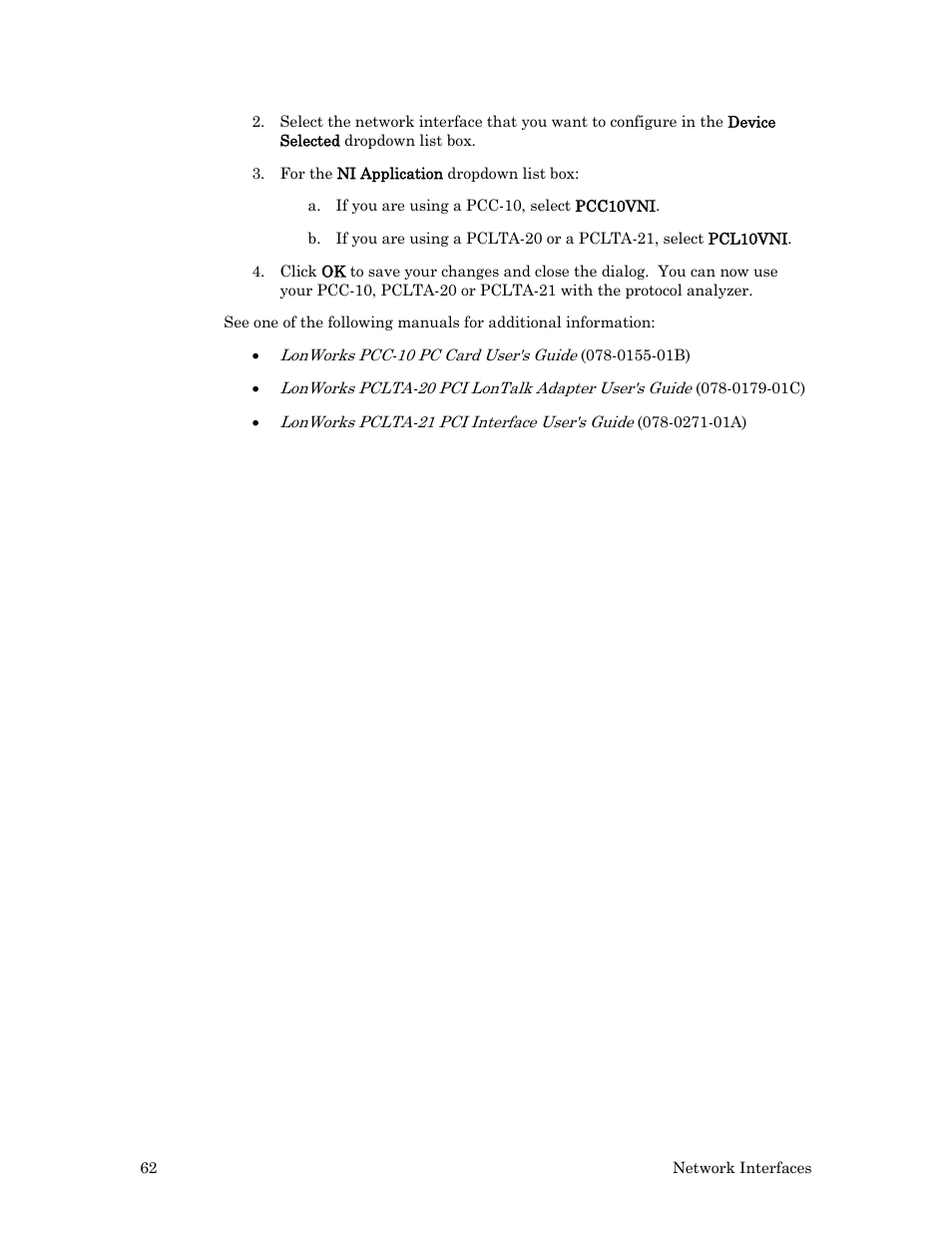 Echelon LonScanner FX Protocol Analyzer User Manual | Page 68 / 75