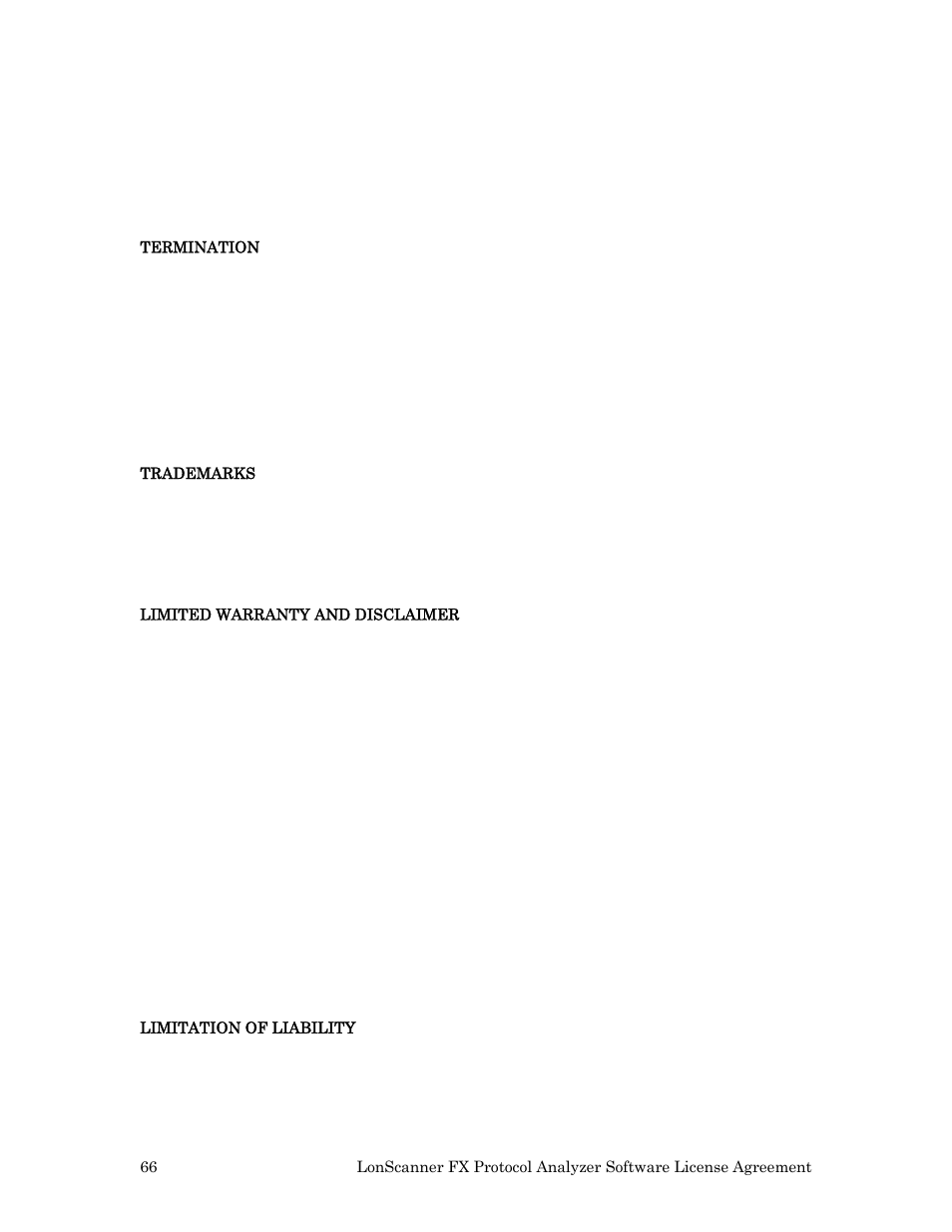Echelon LonScanner FX Protocol Analyzer User Manual | Page 72 / 75