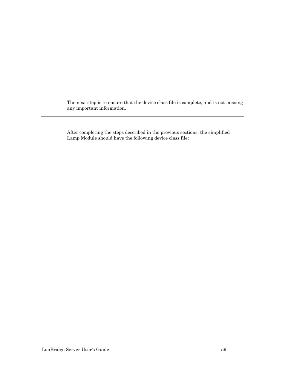 Complete device class file | Echelon LonBridg Server User Manual | Page 65 / 67