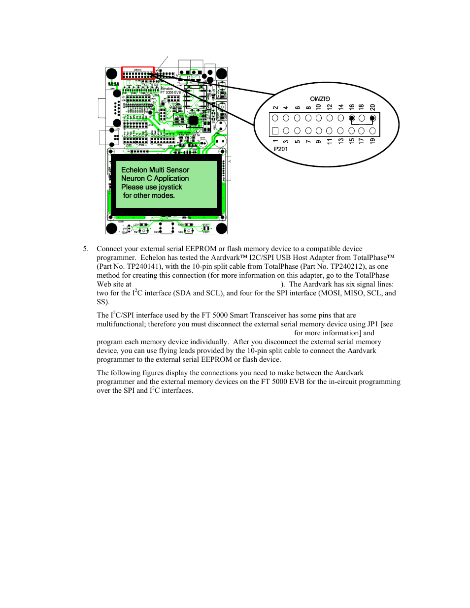 Echelon FT 5000 EVB User Manual | Page 20 / 36